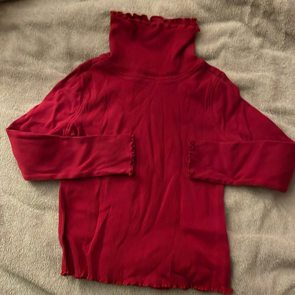 Kids Red turtleneck